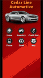 Mobile Screenshot of cedarlineautomotive.com